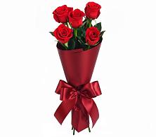 Букет 5 Красных роз Эдлесс Лав #REPLACE_PRED# Солнечном Курской области