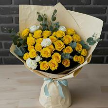 Букет цветов из:  Розы в Солнечном Курской области