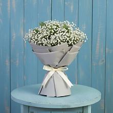 Букет цветов из:  Гипсофила в Солнечном Курской области