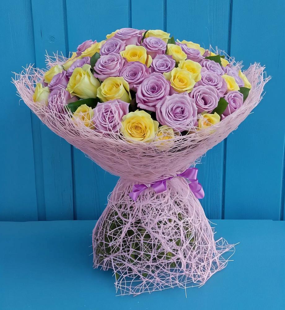 Букет 101 Волшебный Миг в Солнечном Курской области