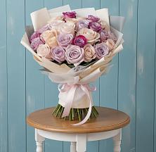 Букет цветов из:  Розы #REPLACE_PRED# Солнечном Курской области