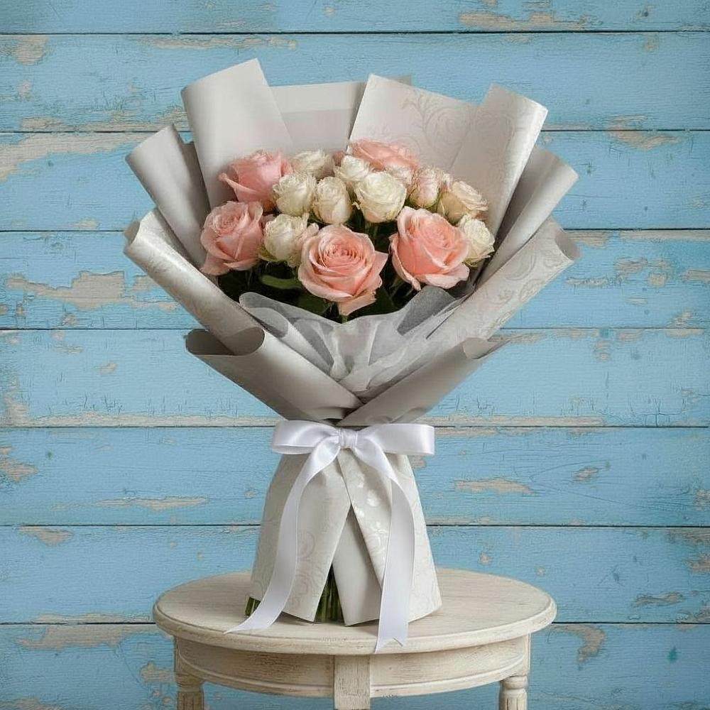 Букет цветов из: Розы в Солнечном Курской области