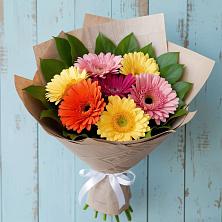 Букет цветов из:  Герберы в Солнечном Курской области
