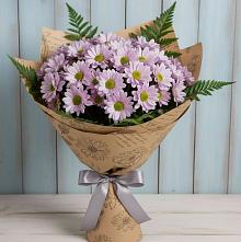 Букет цветов из:  Хризантемы в Солнечном Курской области