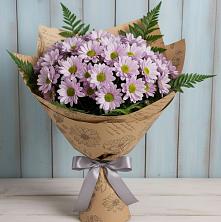 Букет цветов из:  Хризантемы в Солнечном Курской области