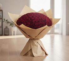 Букет 101 Красная роза в Солнечном Курской области