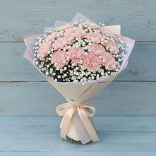 Букет цветов из:  Гвоздики в Солнечном Курской области