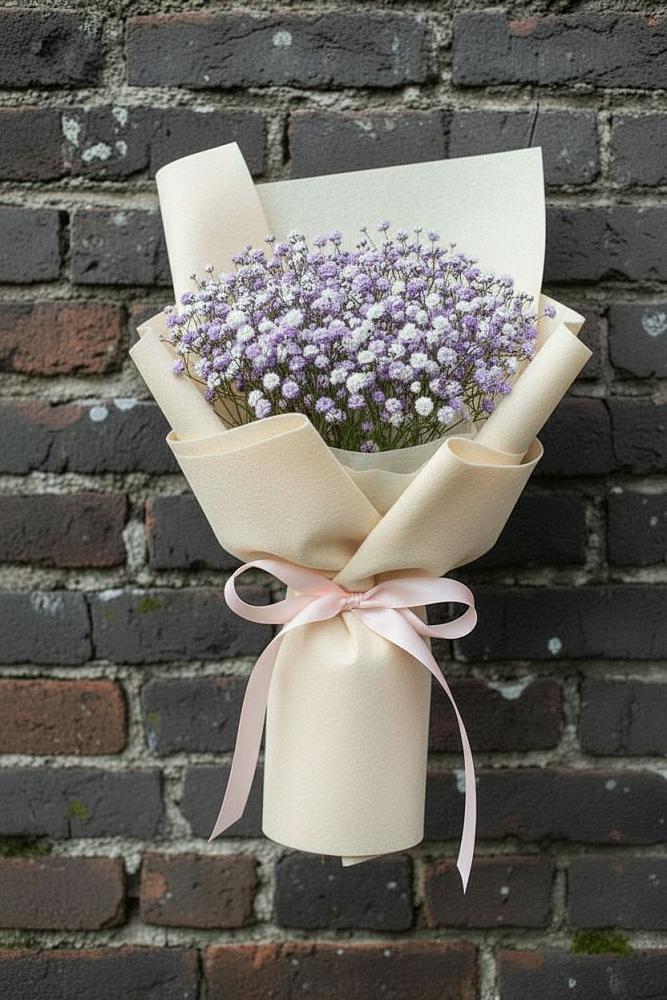 Букет цветов из: Гипсофила в Солнечном Курской области