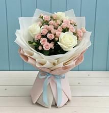 Букет цветов из:  Розы в Солнечном Курской области