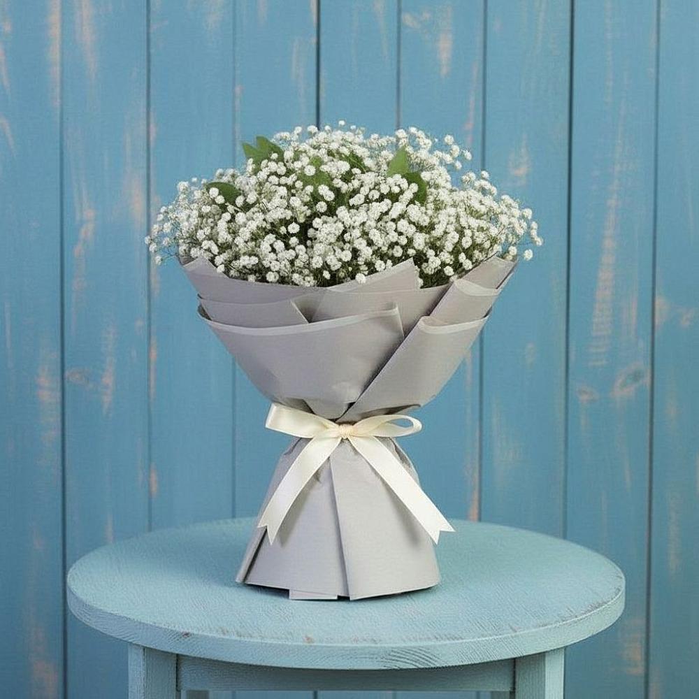 Букет цветов из: Гипсофила в Солнечном Курской области