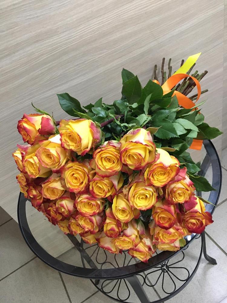 Букет Желтые розы в Солнечном Курской области