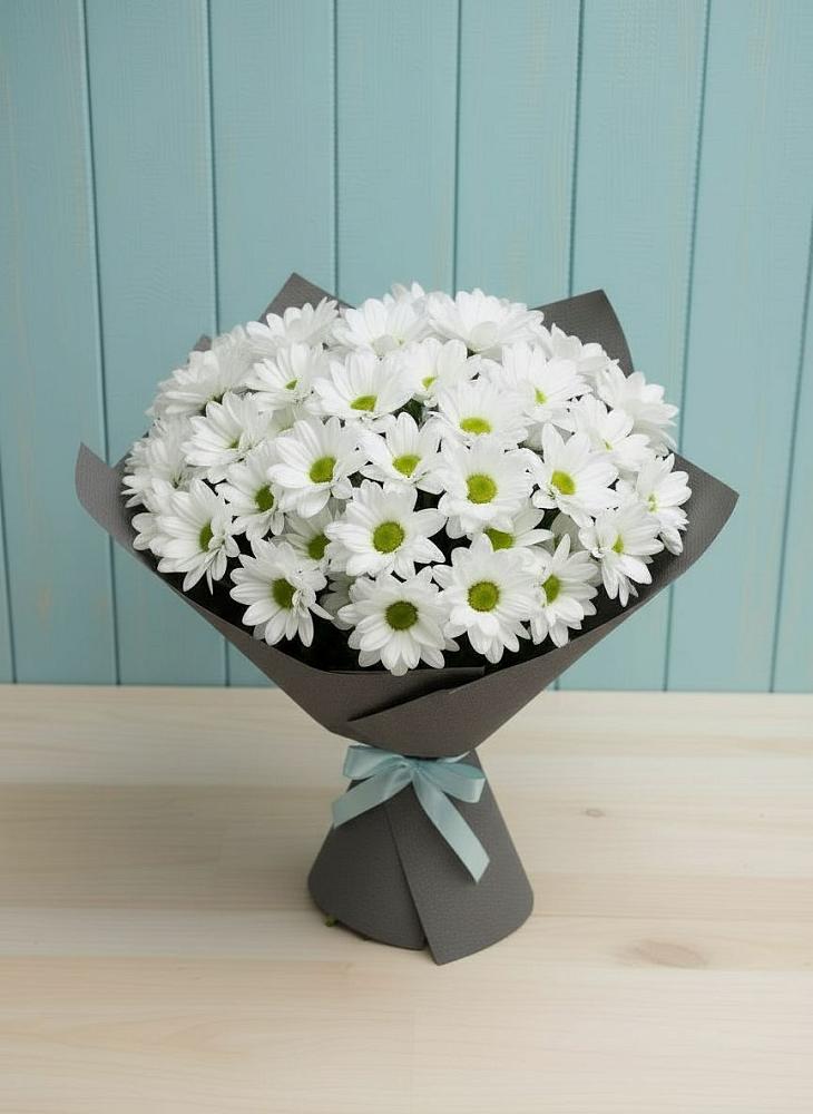 Букет цветов из: Хризантемы в Солнечном Курской области