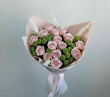 Букет цветов из:  Розы и Хризантемы в Солнечном Курской области