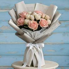Букет цветов из:  Розы в Солнечном Курской области
