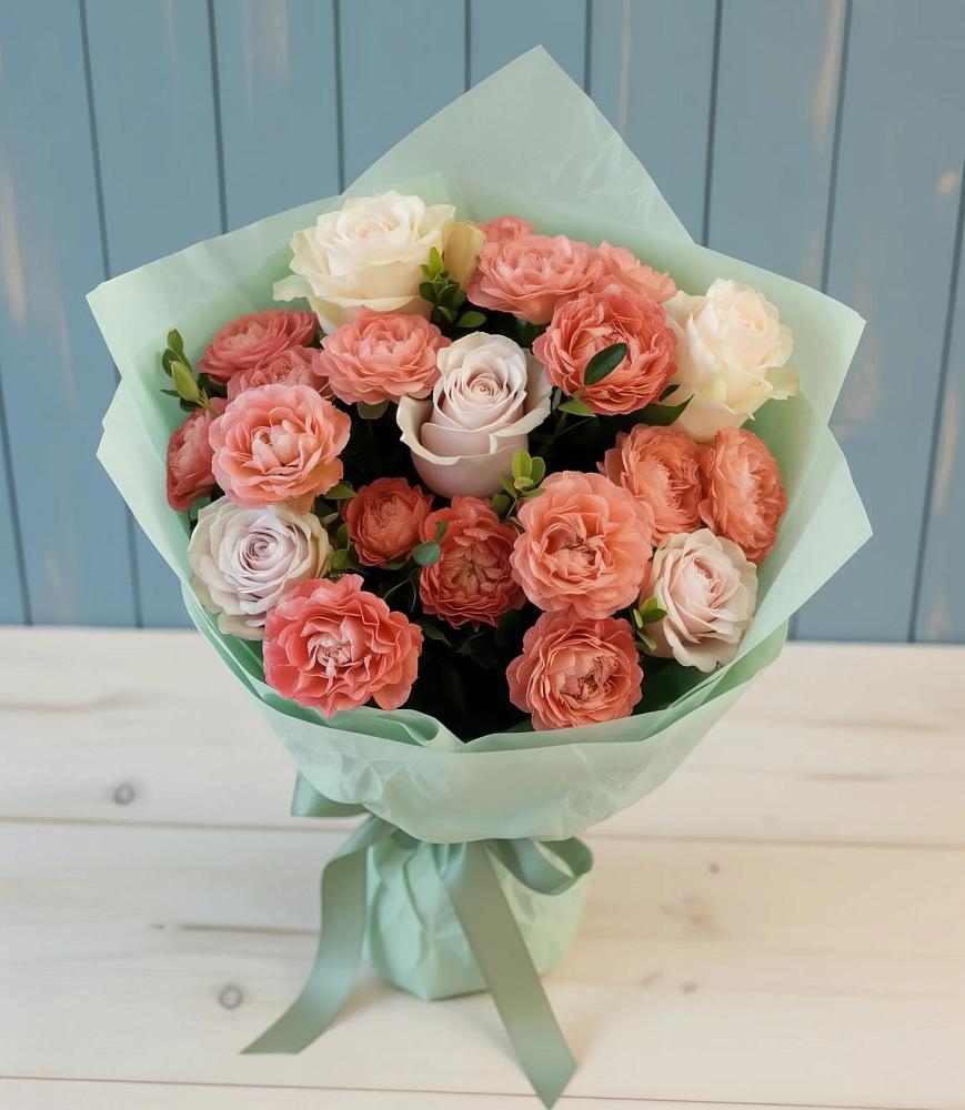 Букет цветов из: Розы в Солнечном Курской области