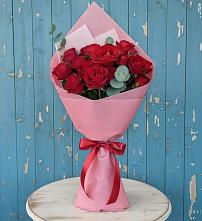 Букет цветов из:  Розы в Солнечном Курской области