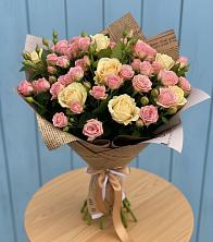 Букет цветов из:  Розы в Солнечном Курской области