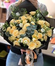 Букет цветов из:  Розы и Лизиантусы #REPLACE_PRED# Солнечном Курской области