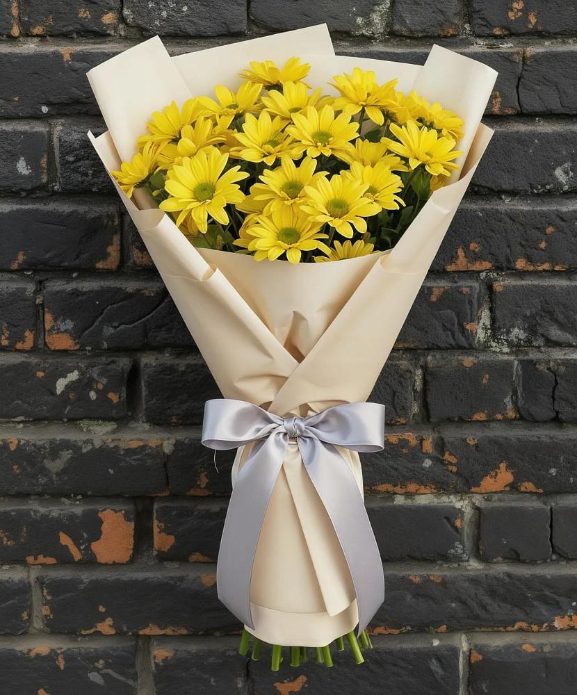Букет цветов из: Хризантемы в Солнечном Курской области