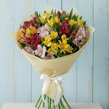 Букет цветов из:  Альстромерии в Солнечном Курской области