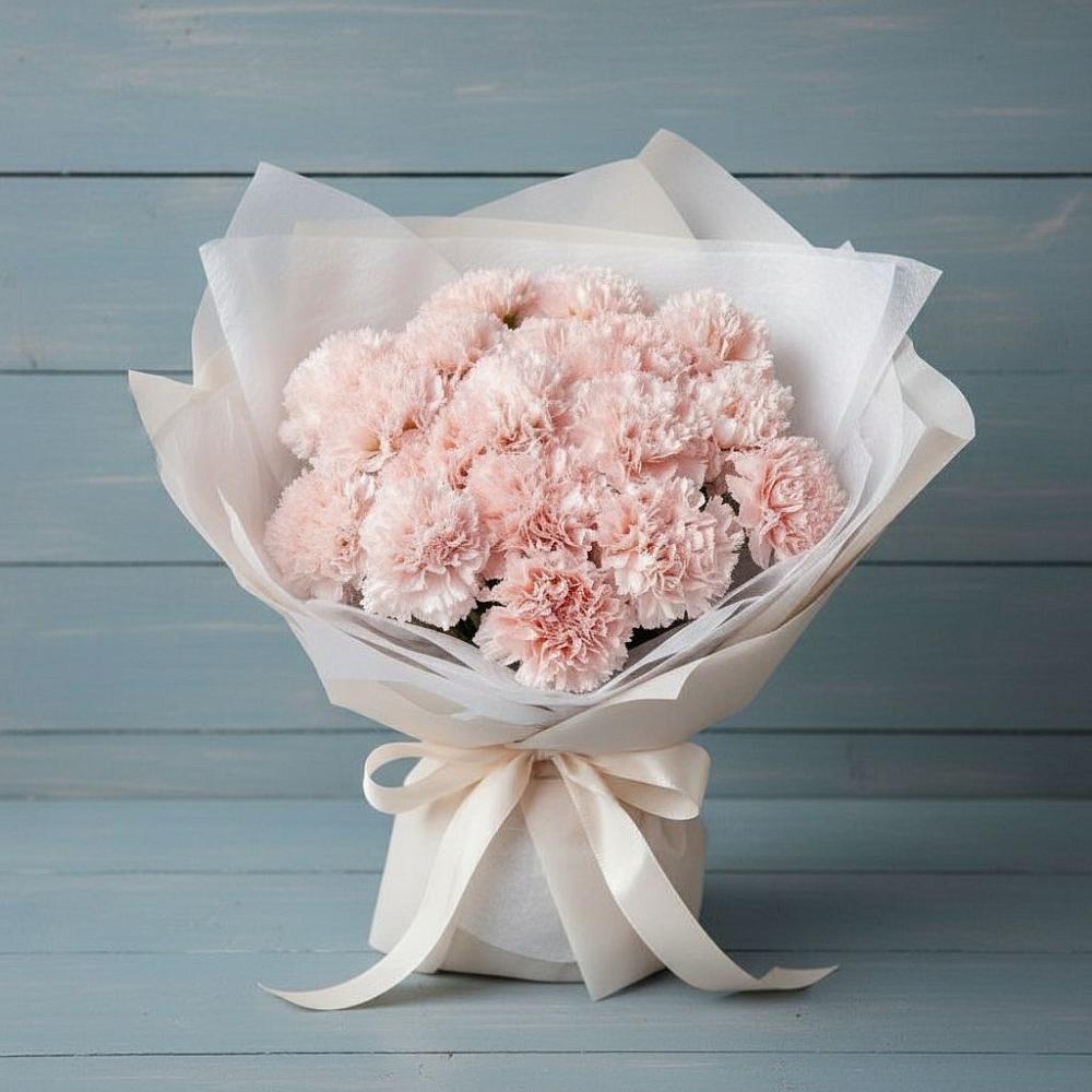 Букет цветов из: Гвоздики в Солнечном Курской области