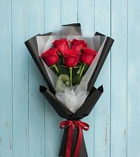 Букет цветов из:  Розы в Солнечном Курской области