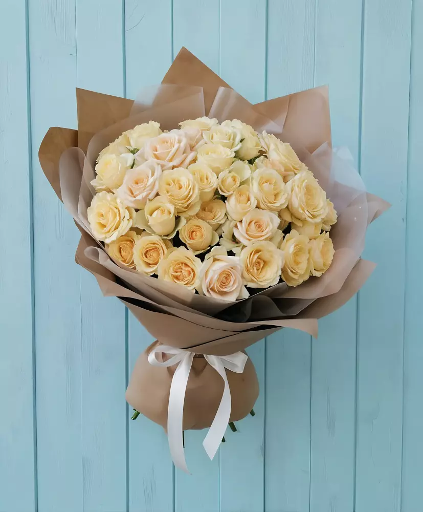 Букет Кремовое облако в Солнечном Курской области