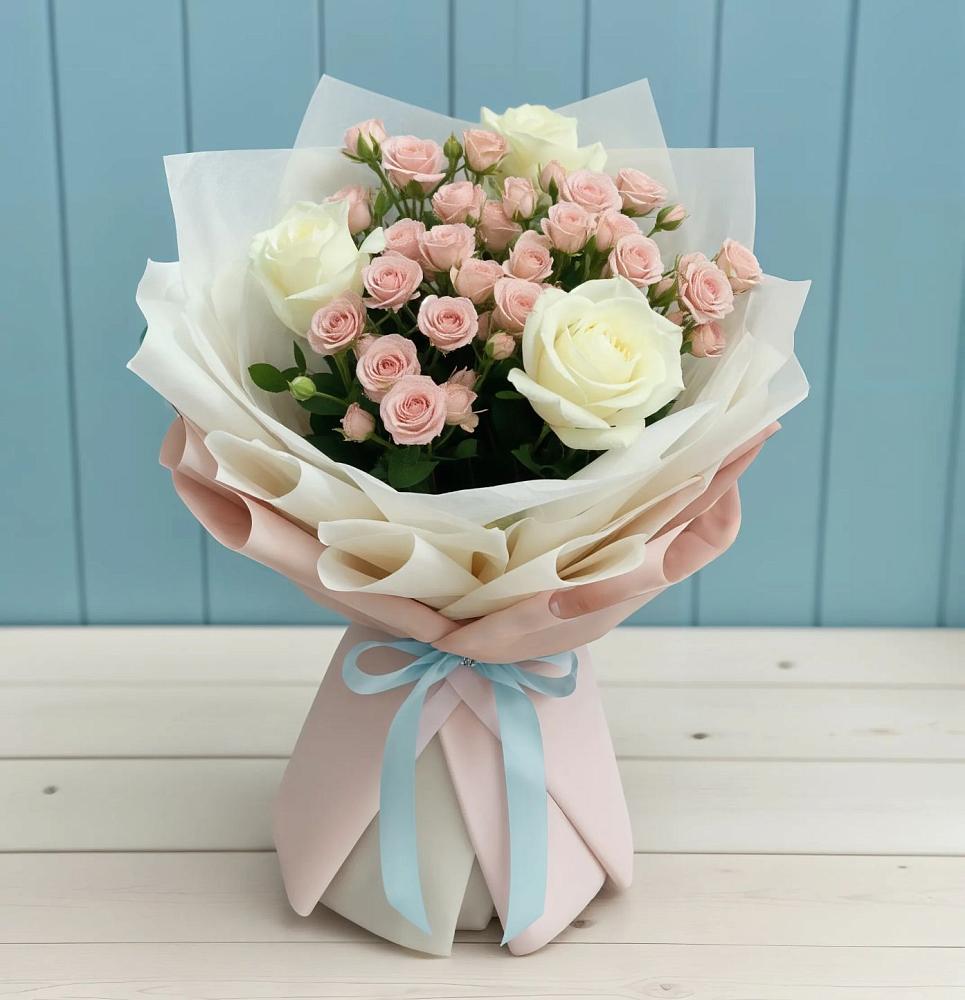 Букет цветов из: Розы в Солнечном Курской области