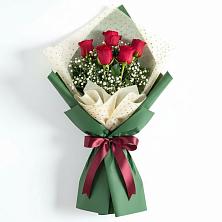 Букет цветов из:  Розы в Солнечном Курской области