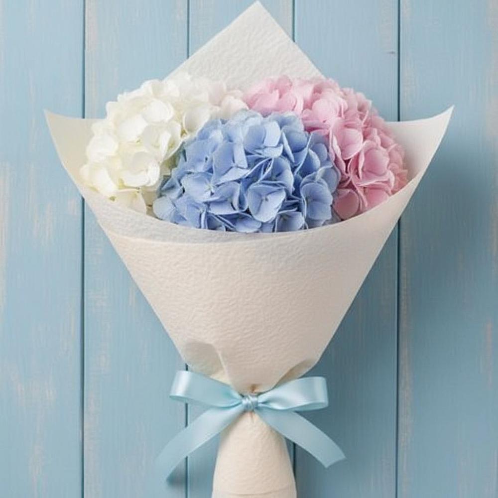 Букет цветов из: Гортензия в Солнечном Курской области