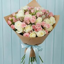 Букет цветов из:  Розы в Солнечном Курской области