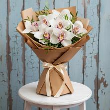 Букет цветов из:  Орхидеи и Розы #REPLACE_PRED# Солнечном Курской области